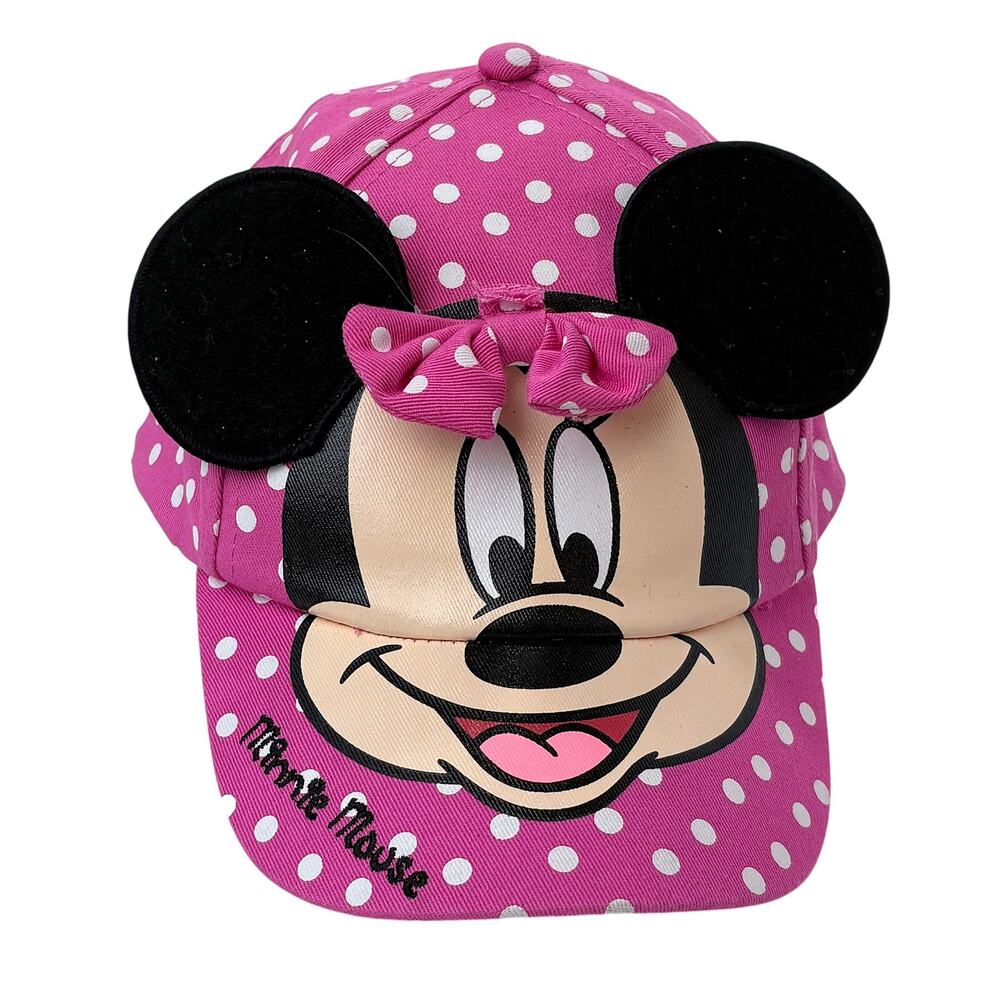 Minnie Mouse Disney Toddler Ball Cap Hat Minnie Rocks The Dots New No Tags